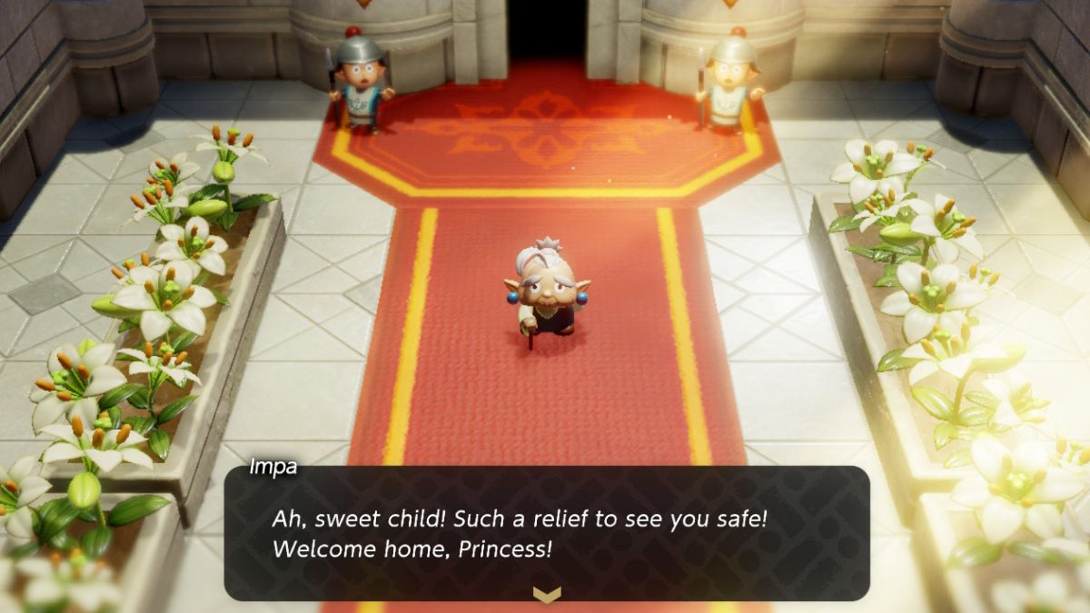 impa in the legend of zelda echoes of wisdom