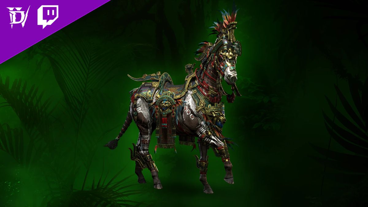 twitch drop horse in diablo 4 vessel of hatred