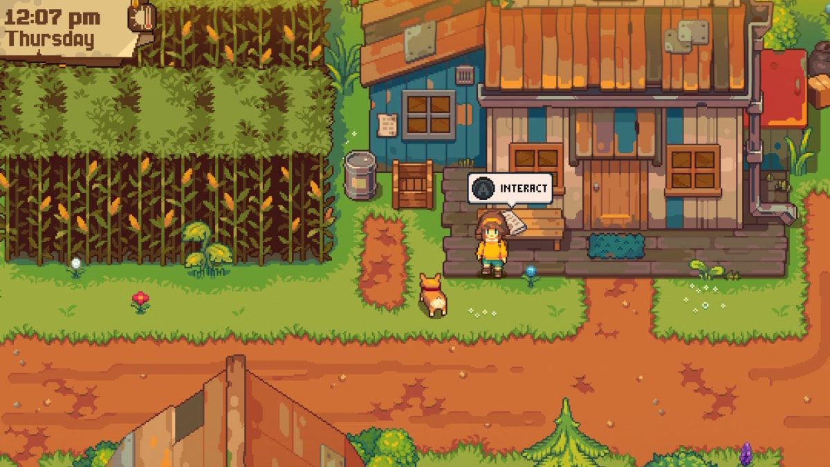 Bloomtown Crossword Farm District Farmhouse Near Corn