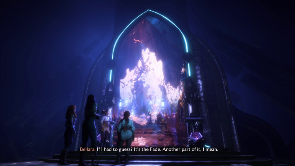 Looking into the crossing Dragon Age The Veilguard