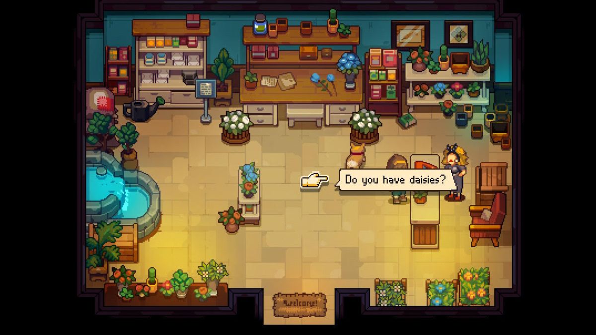 Flower shop lone daisy side quest Bloomtown