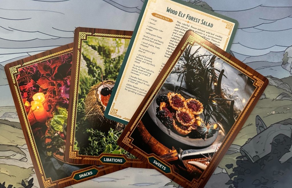 Heroes Feast The Deck of Many Morsels recipe cards