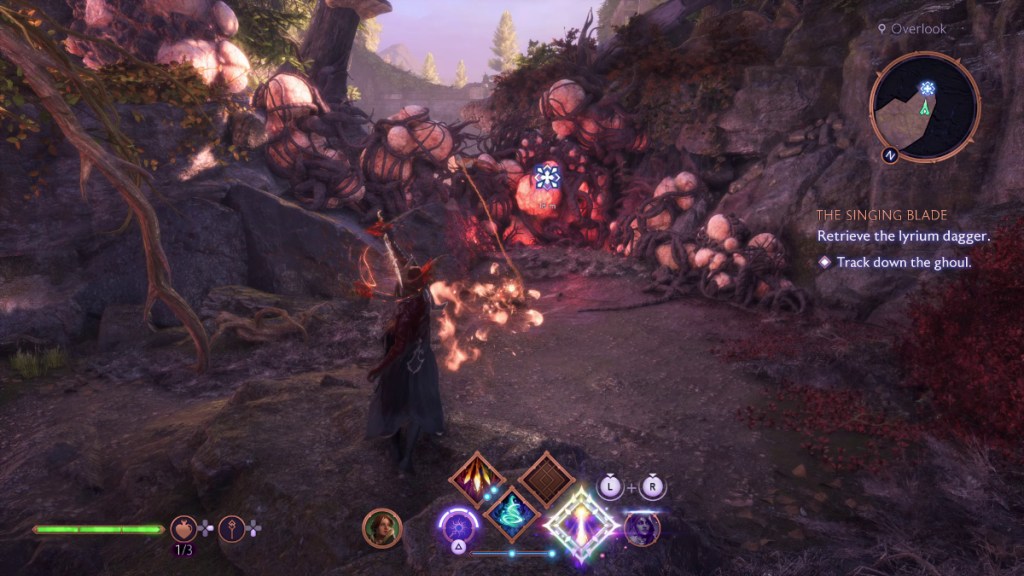 clearing the path Singing Blade
