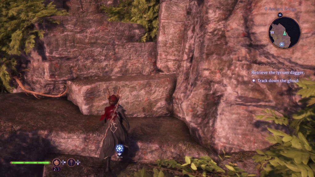 clearing the path Singing Blade