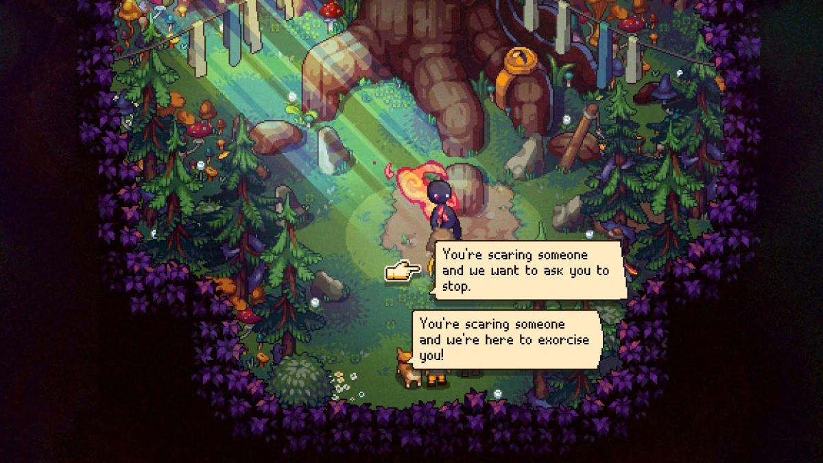 Talk to the werewolf to get the trophy bloomtown