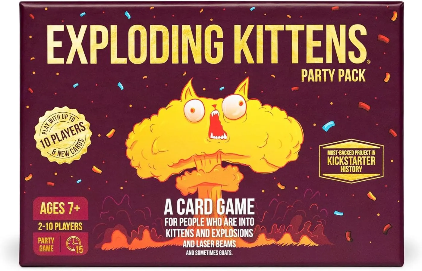 exploding kittens party edition prime day board games