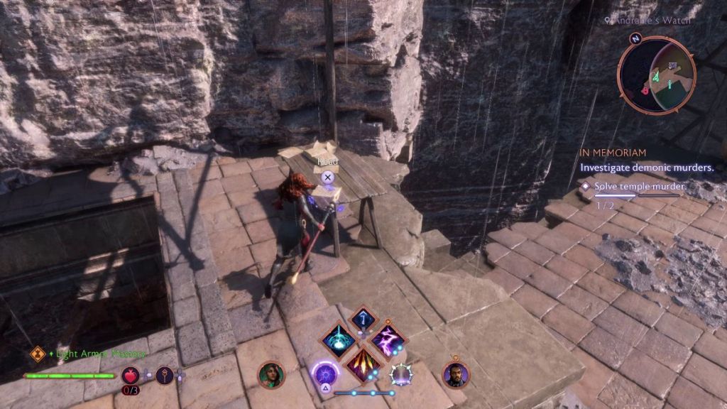 In Memoriam quest