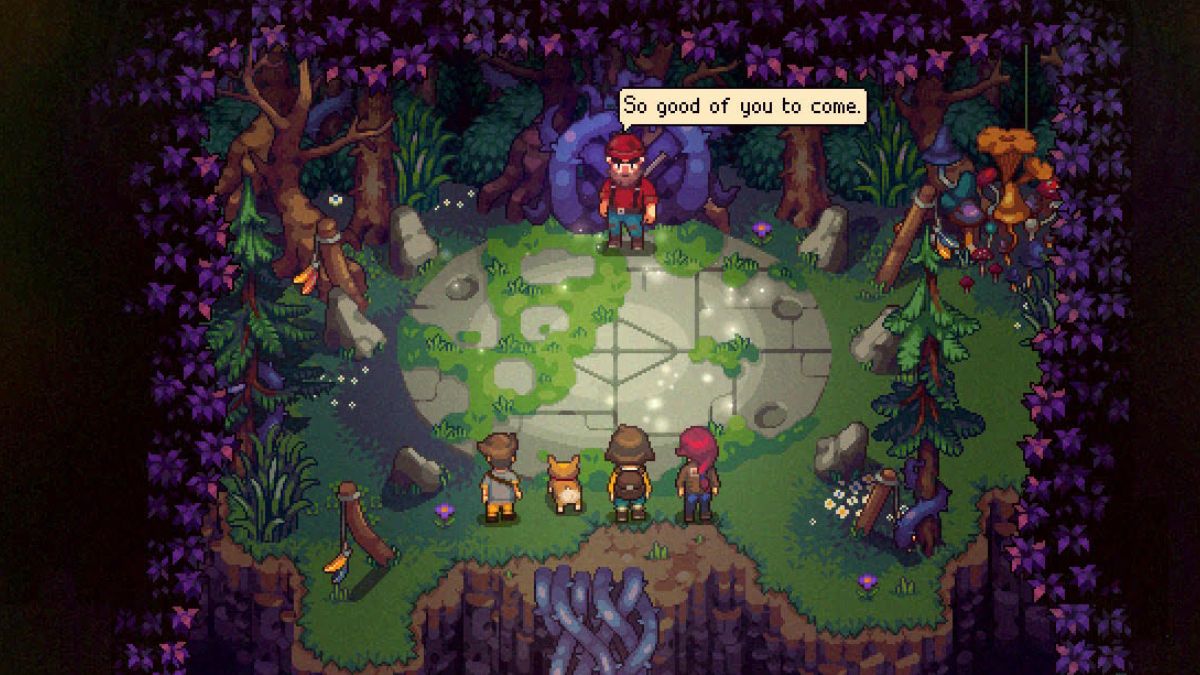 Ranger boss fight in Bloomtown Forest Underside
