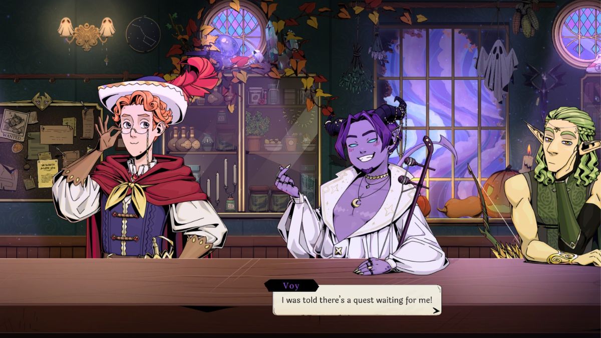 Sending Voy on a Quest in Tempest Tantrum