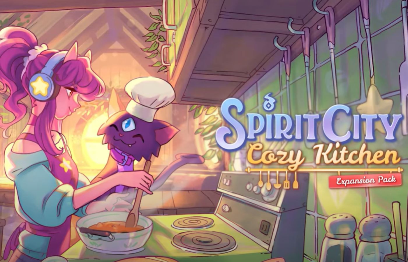 Get Cozy in the Kitchen in Spirit City: Lofi Session’s First DLC