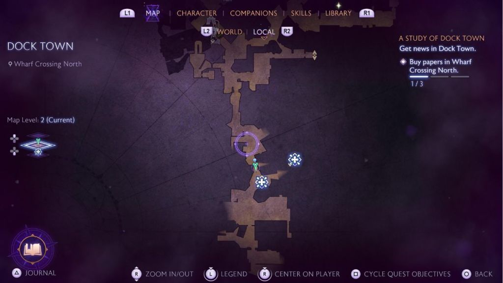 map dock town