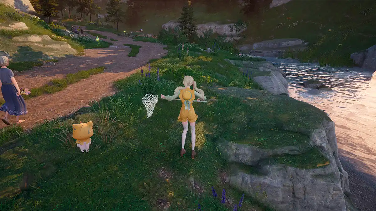 nikki catching bugs