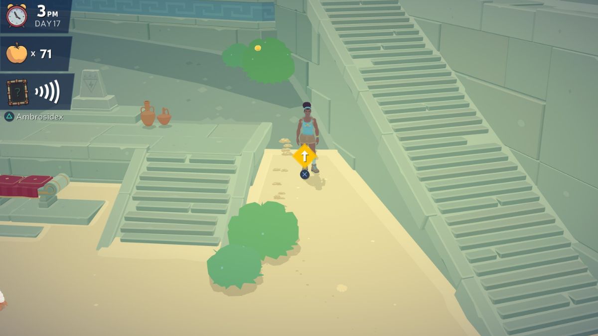 Athena Memento Location on Eastern Beach