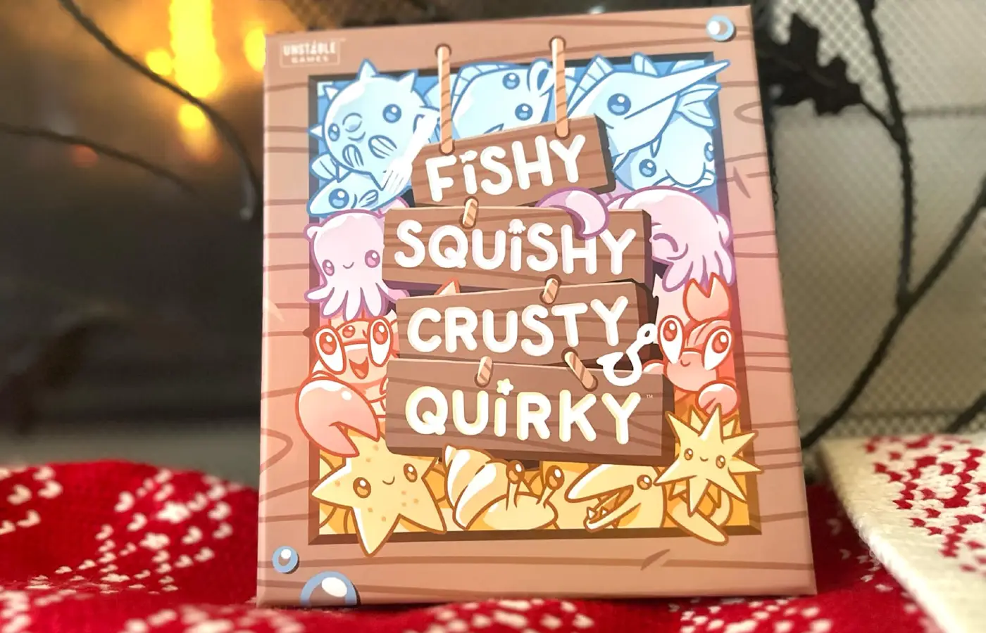 Fishy Squishy Crusty Quirky