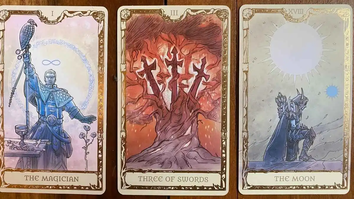 WoW Tarot Example Cards