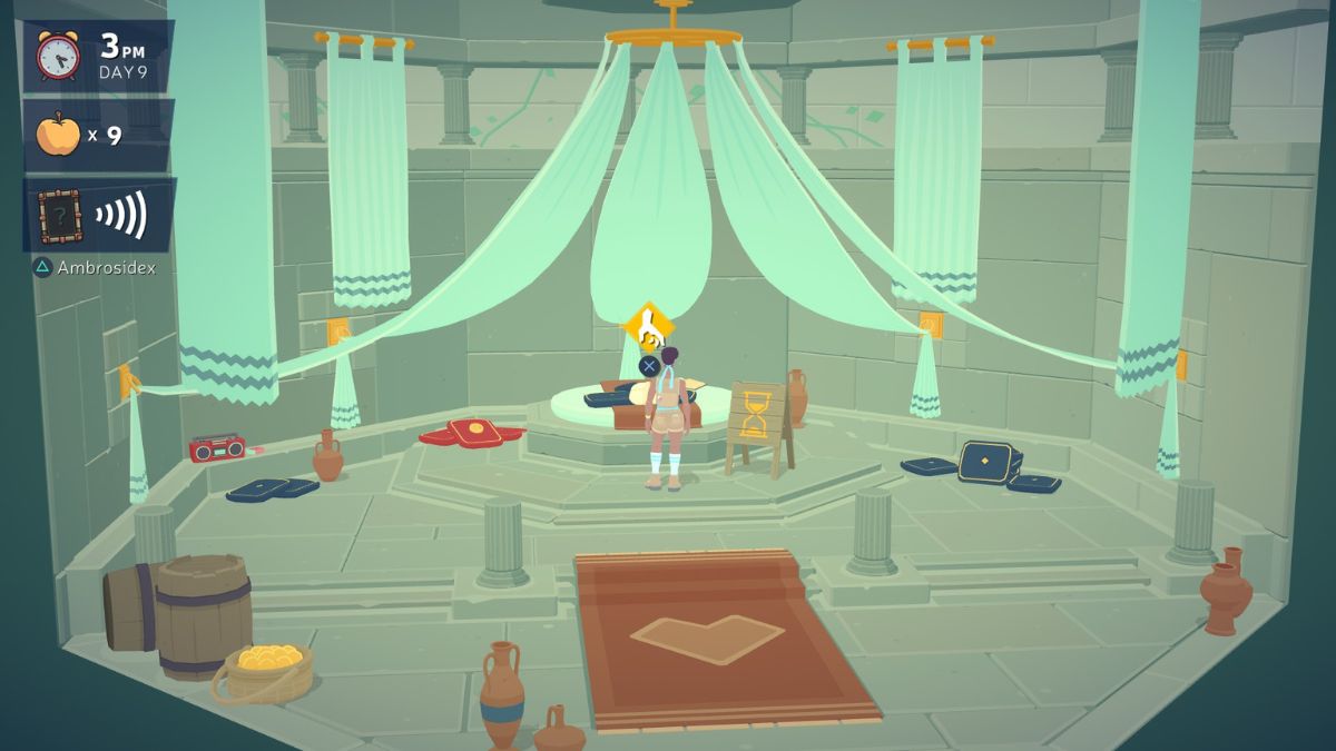 Zeus + Hera Memento Location Aphrodite's Tent