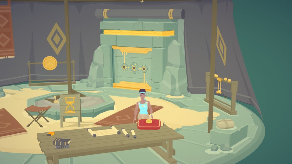 Zeus and Hera Memento Location inside Ares Tent in Mythwrecked Ambrosia Island