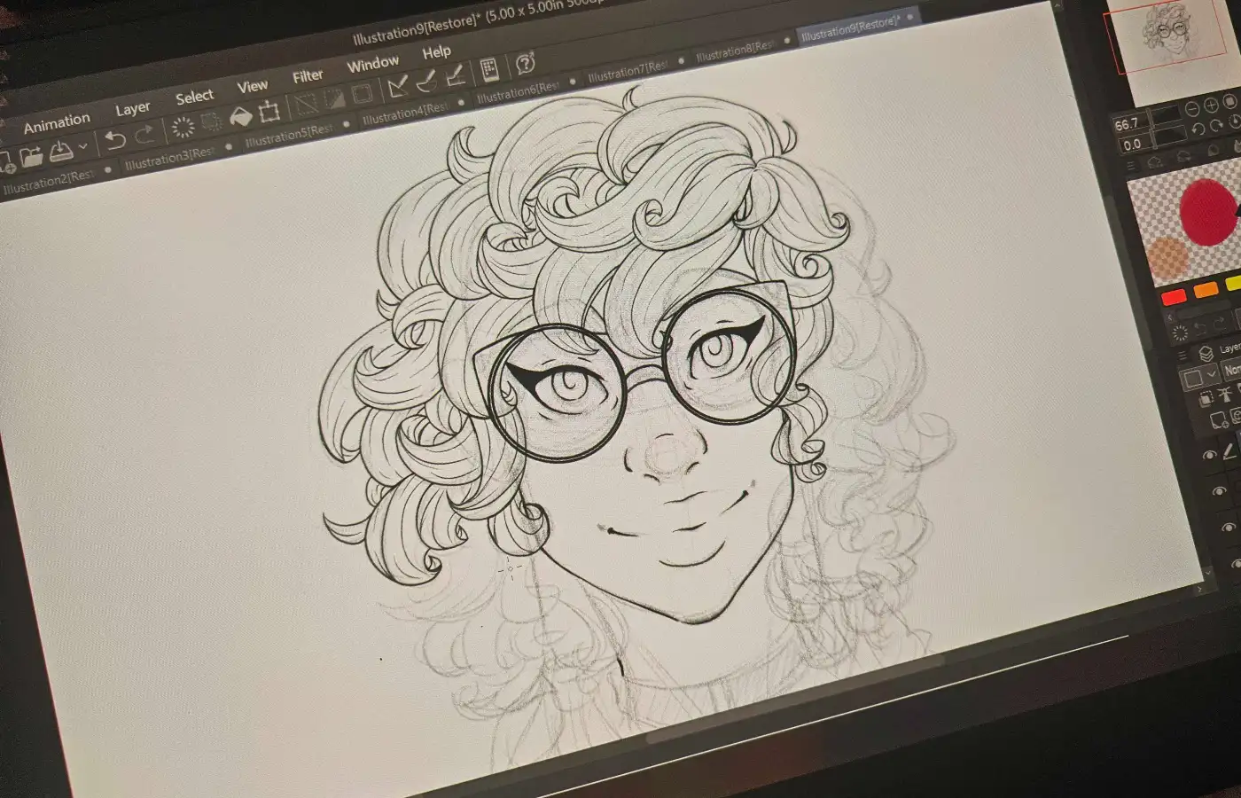 Drawing on the Movink