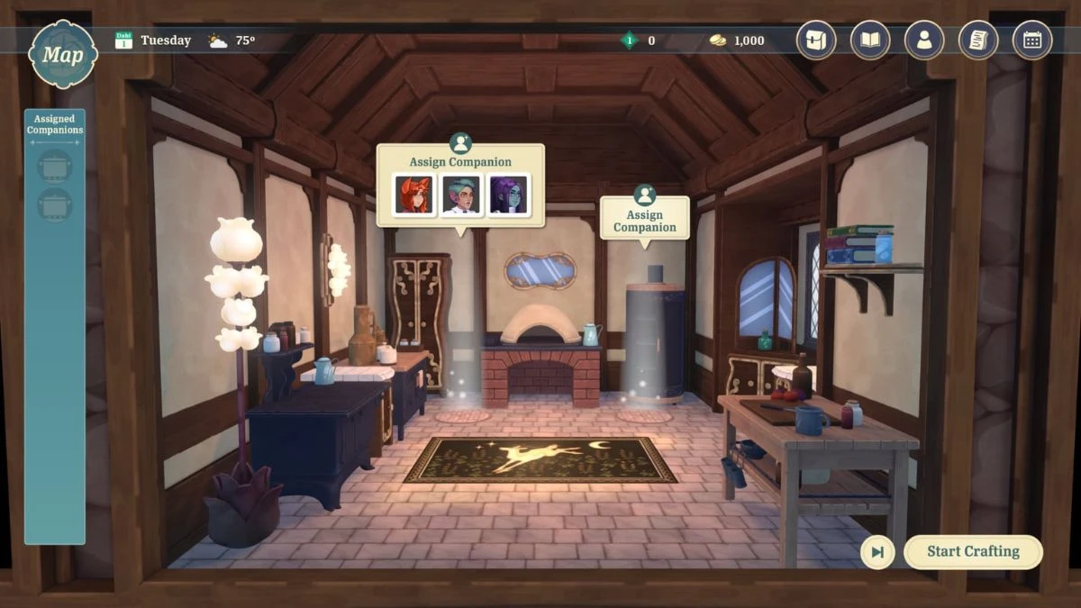 Merchants of Rosewall Gameplay