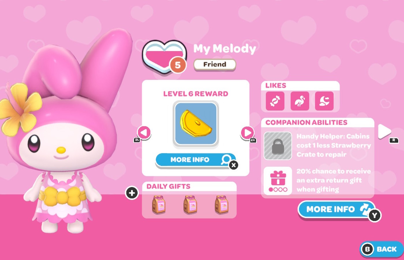 My Melody Gift guide Hello Kitty Island Adventure