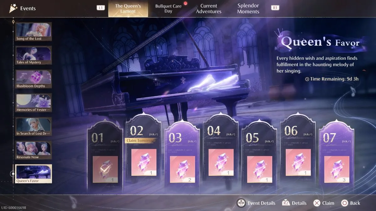 Queen's Favor Event