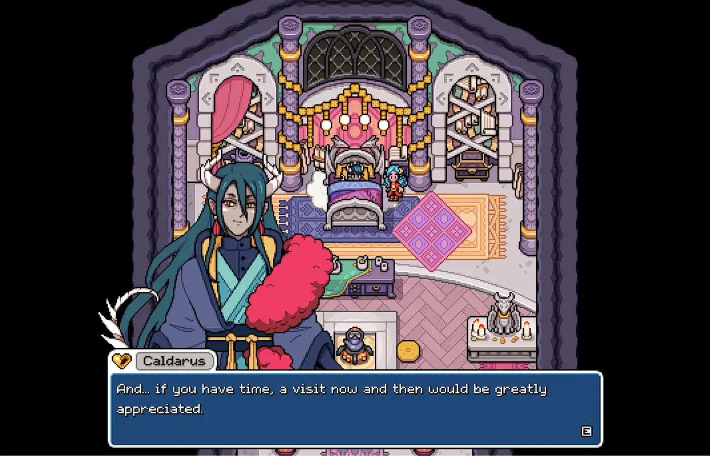 Caldarus Appears in Fields of Mistria