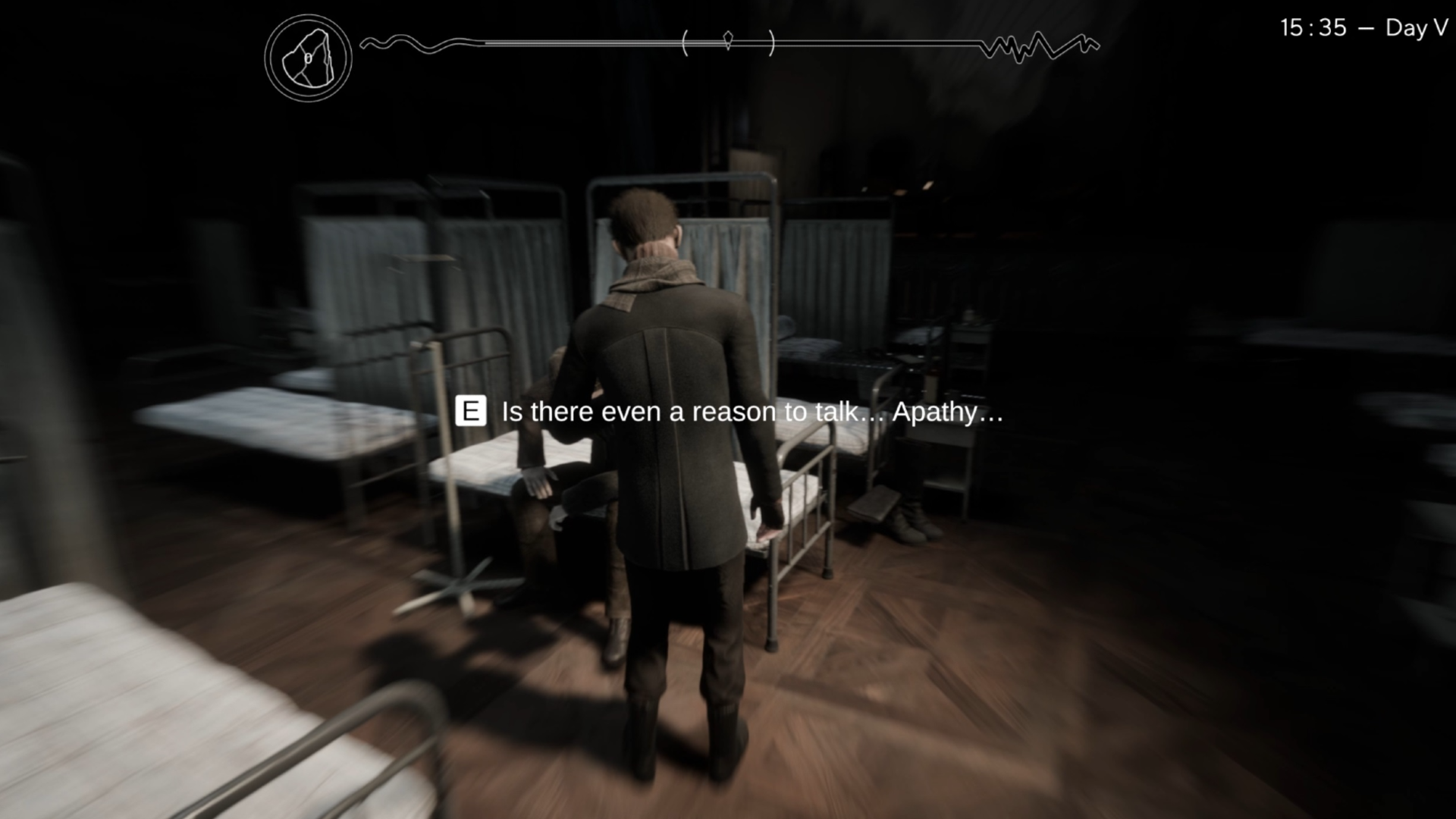 Is there even a reason to talk... Apathy...