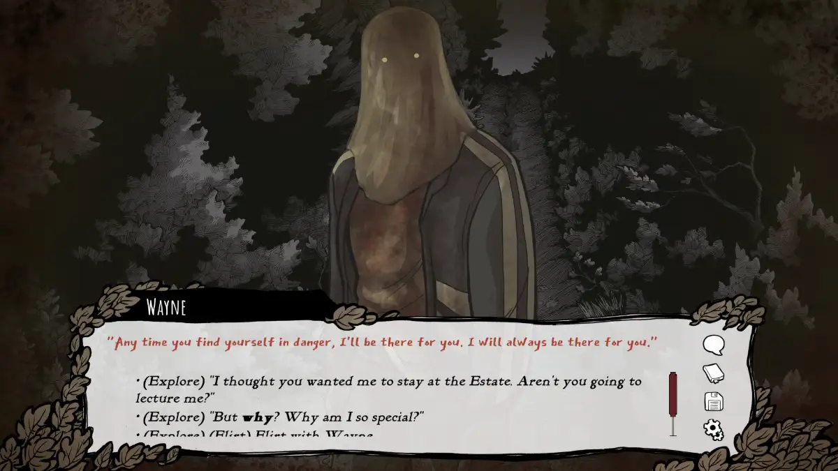 Scarlet Hollow screenshot of Wayne
