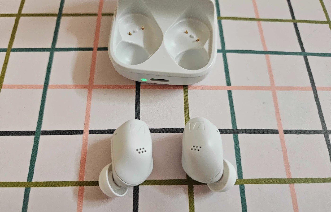 Sennheiser Accentum True Wireless earbuds out of case