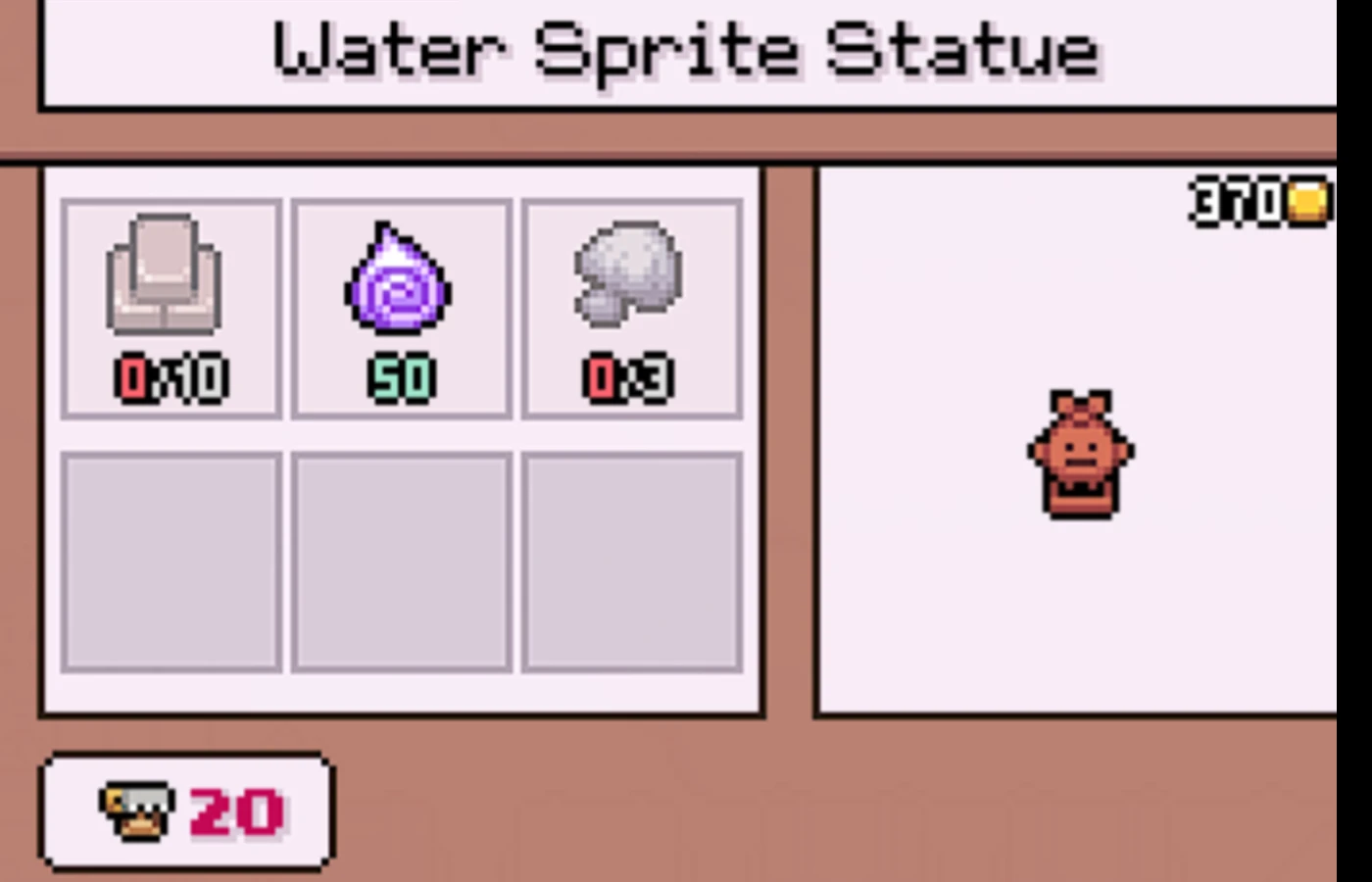 Water Sprite Crafting Fields of Mistria