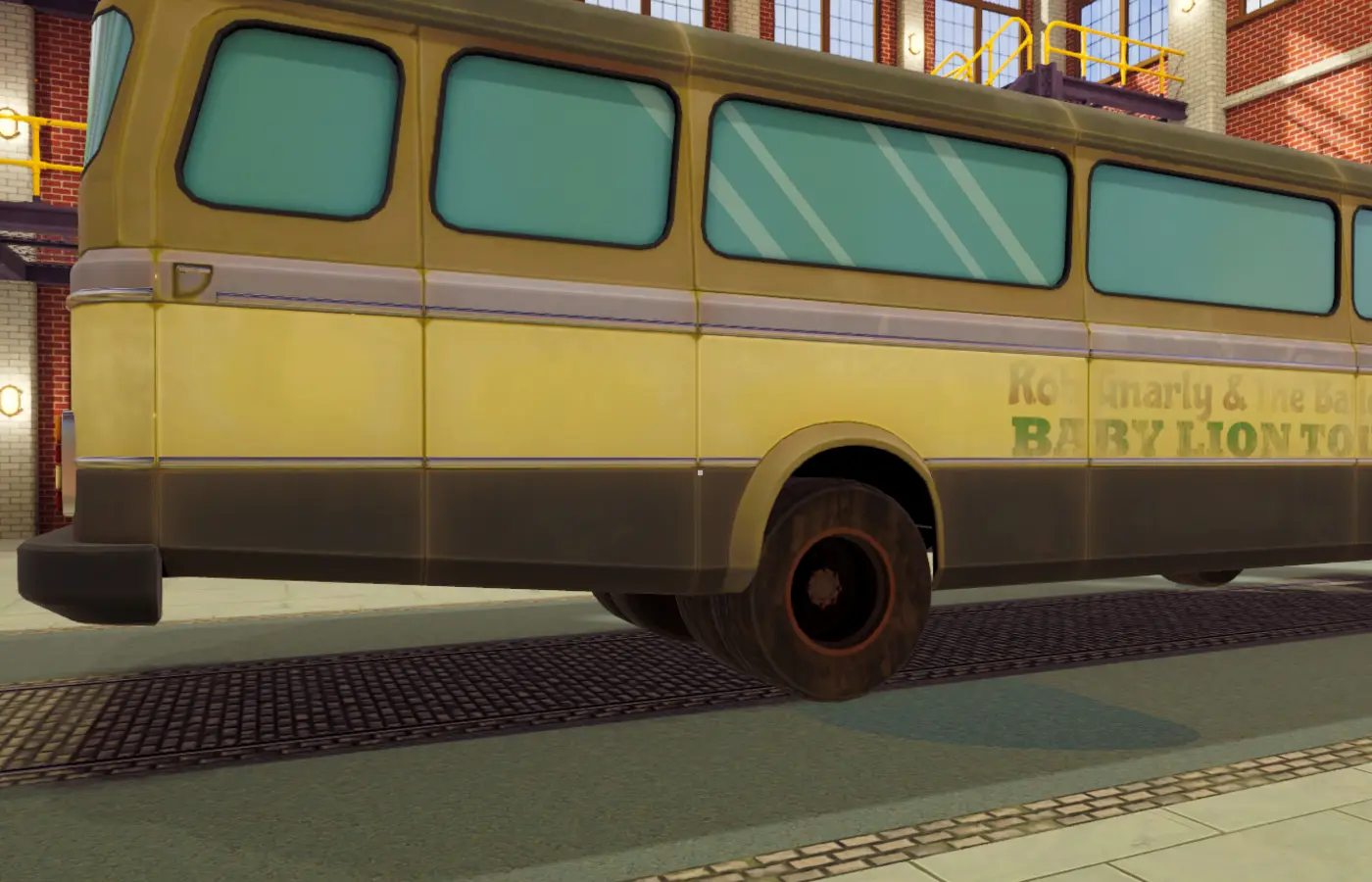 Bus Spray Paint Simulator Level