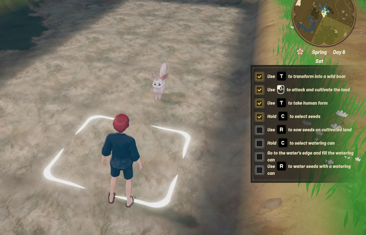 Farming tutorial Tales of Seikyu
