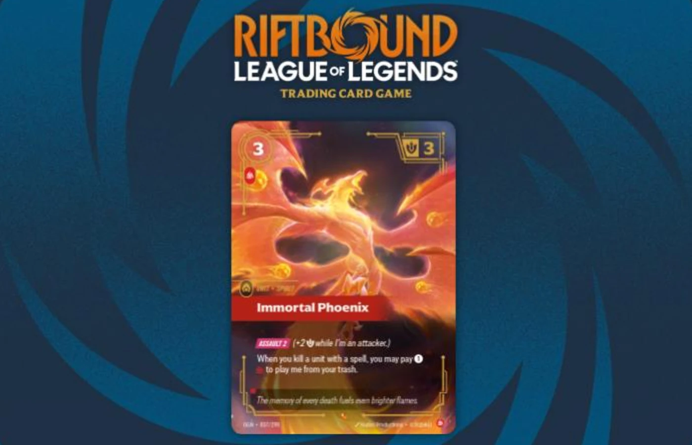 Riftbound Origins Immortal Phoenix