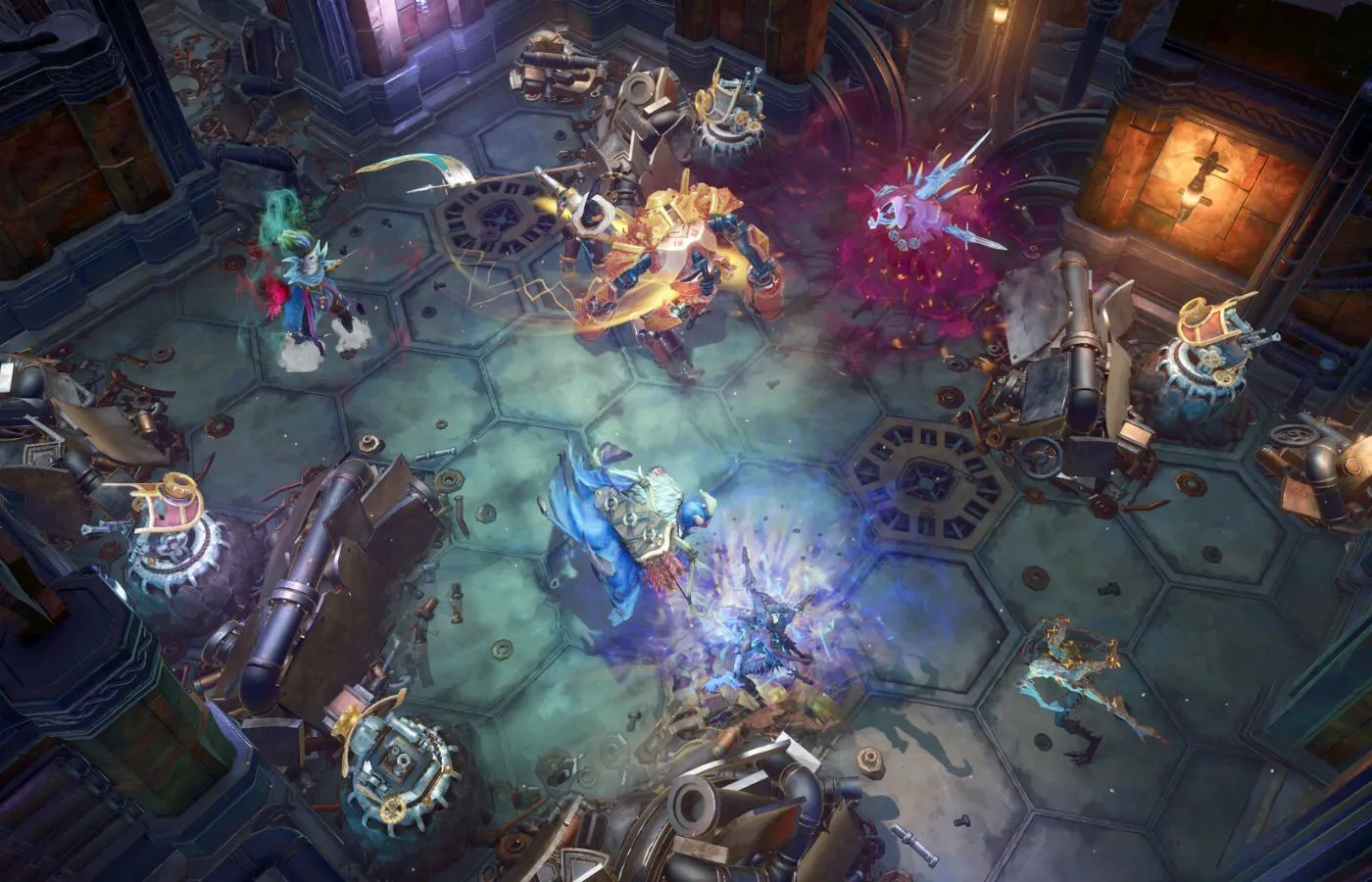 fighting enemies in frosthaven