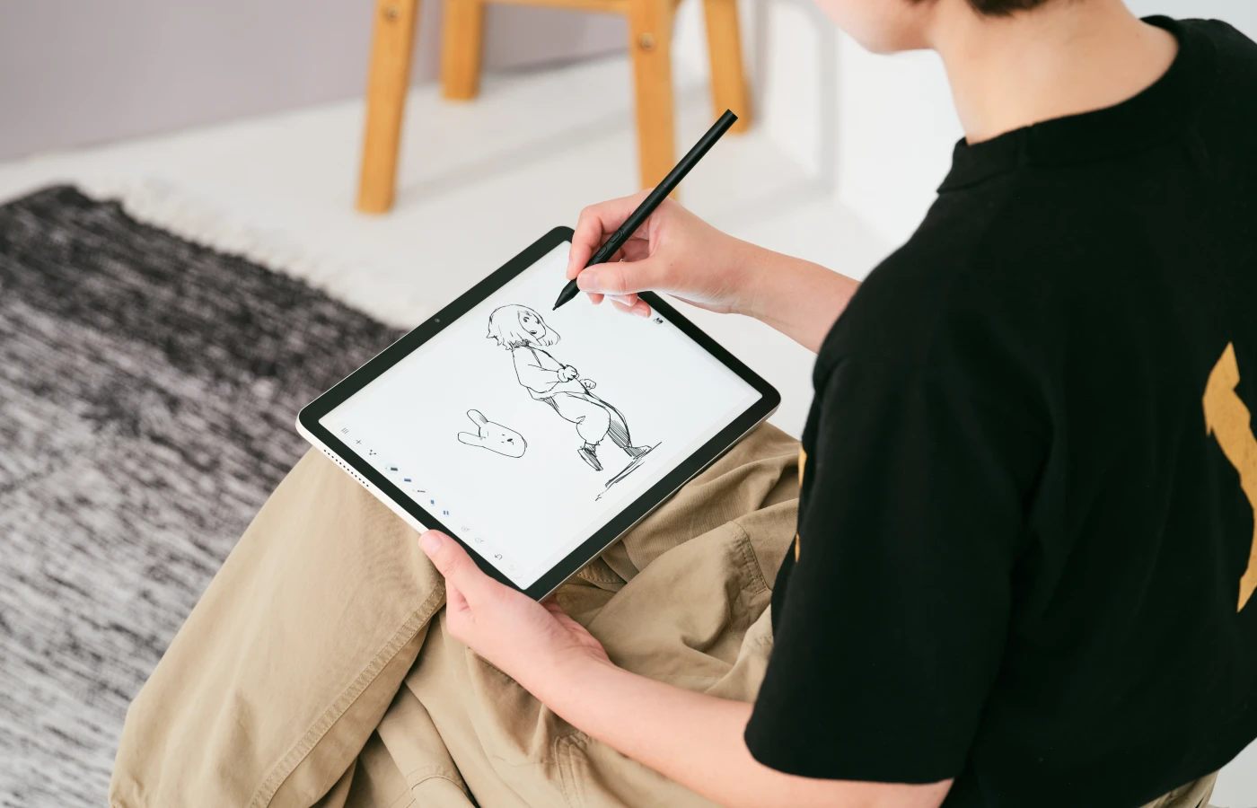 Wacom MovinkPad in Use
