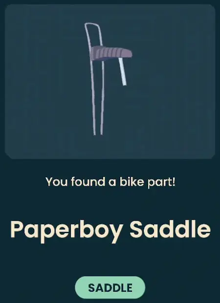 Paperboy Saddle
