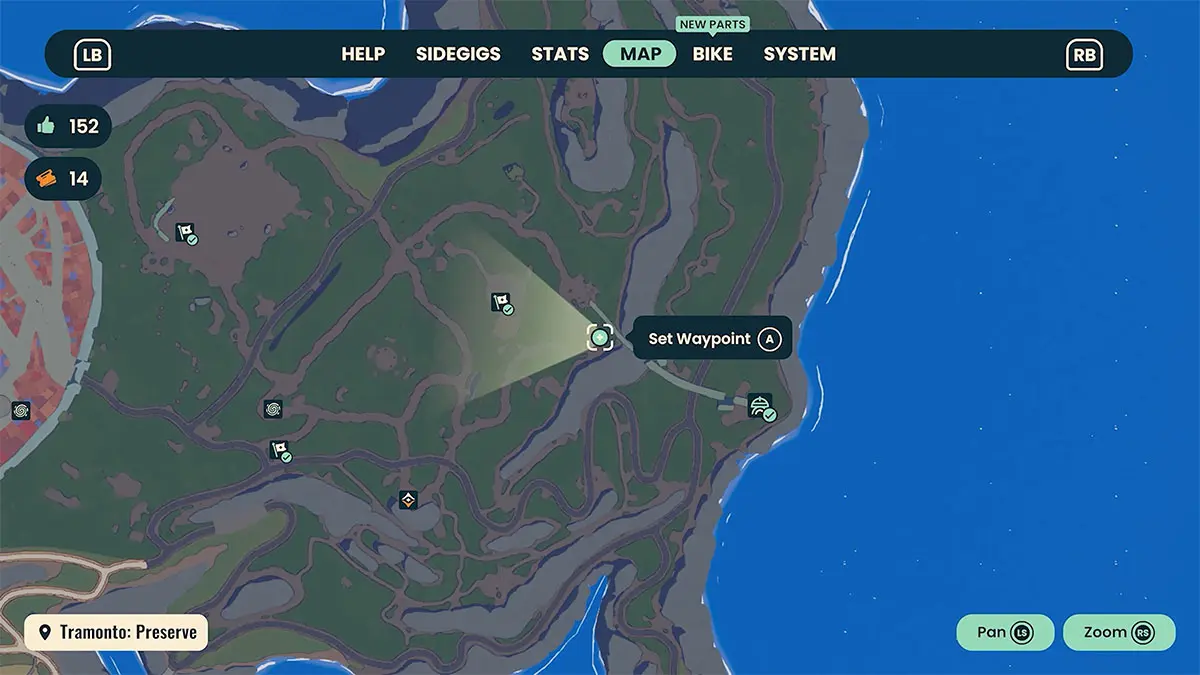 Lunardo Boy location map