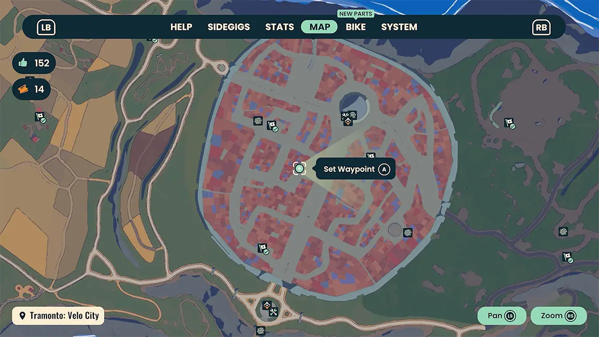 Lunardo Boy location map