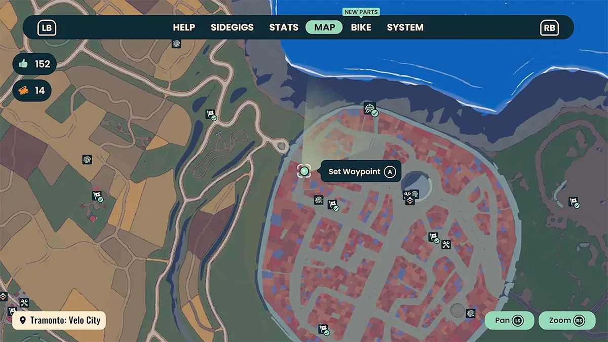Lunardo Boy location map