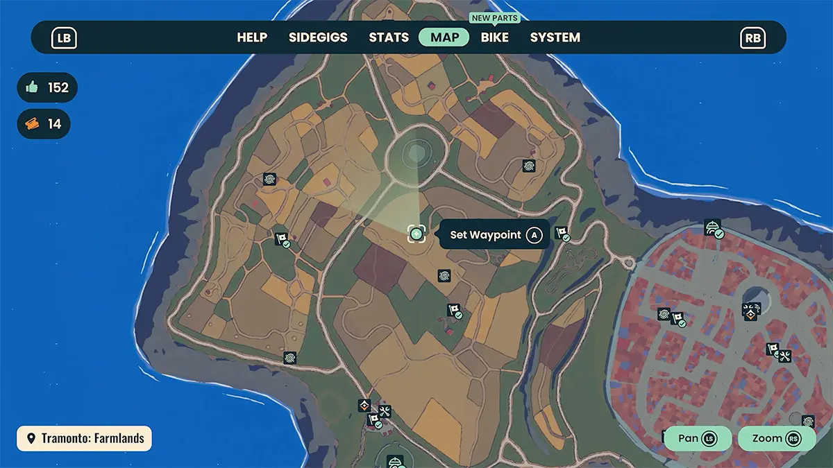 Lunardo Boy location map