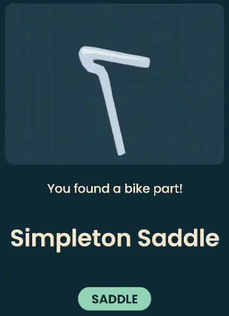 Simpleton Saddle
