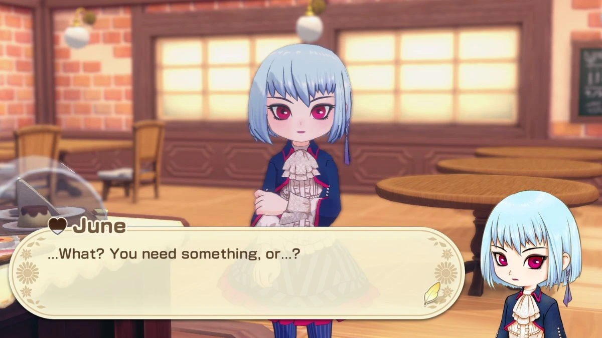 June, a marriage candidate in Story of Seasons Grand Bazaar