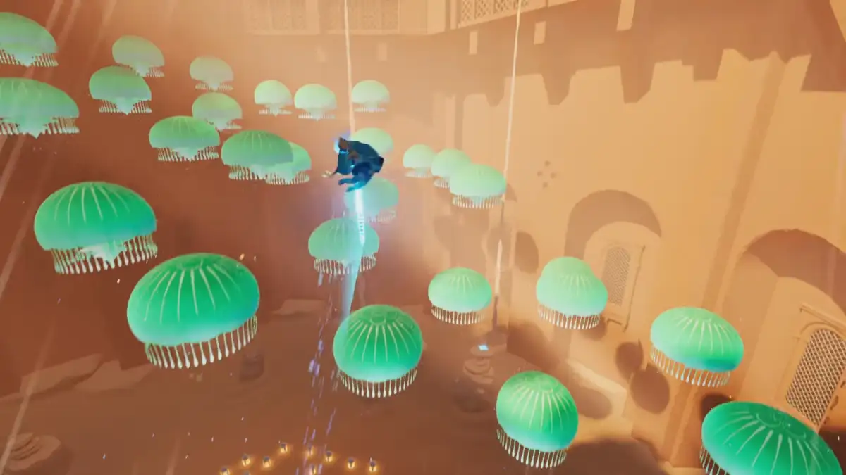 Sword of the Sea review screenshots