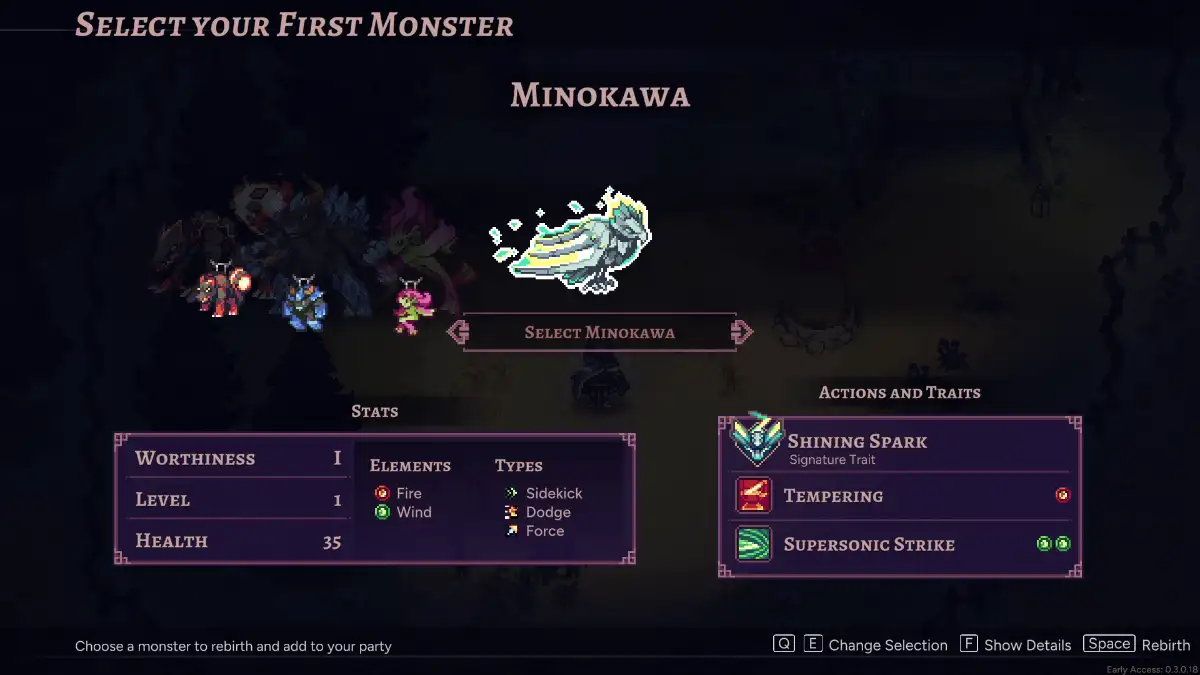 Aethermancer Starter Monsters