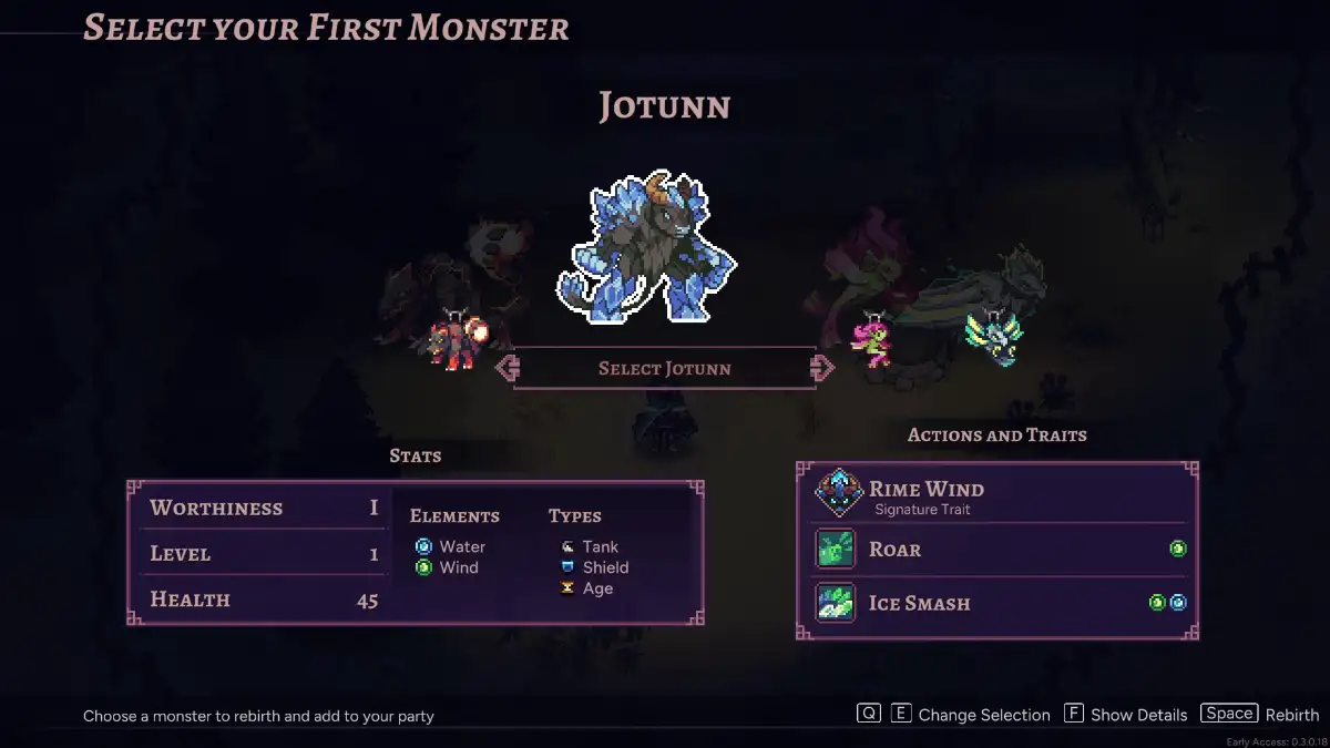 Aethermancer Starter Monsters