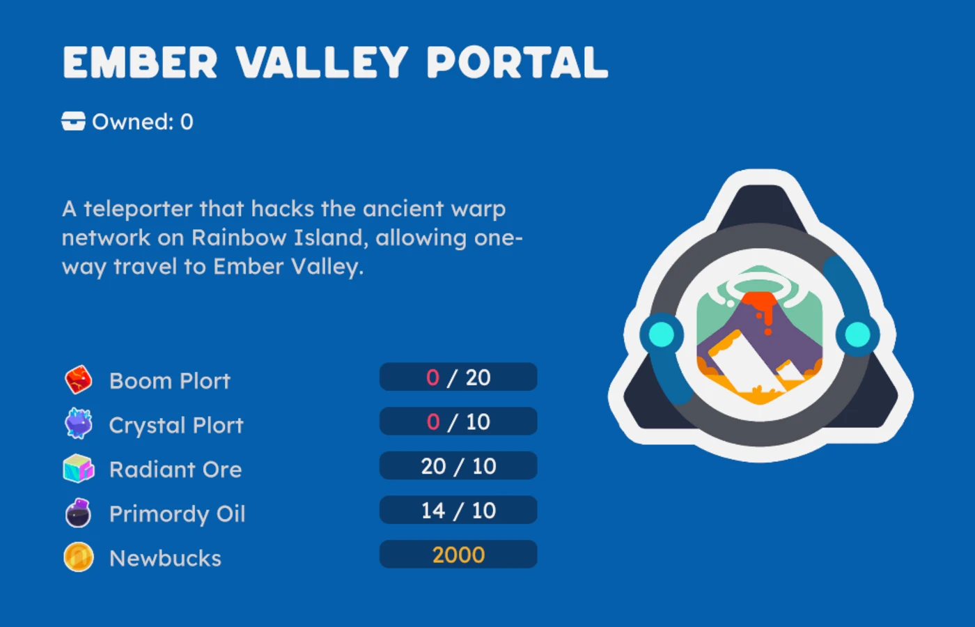 Ember Valley Fast Travel Portal