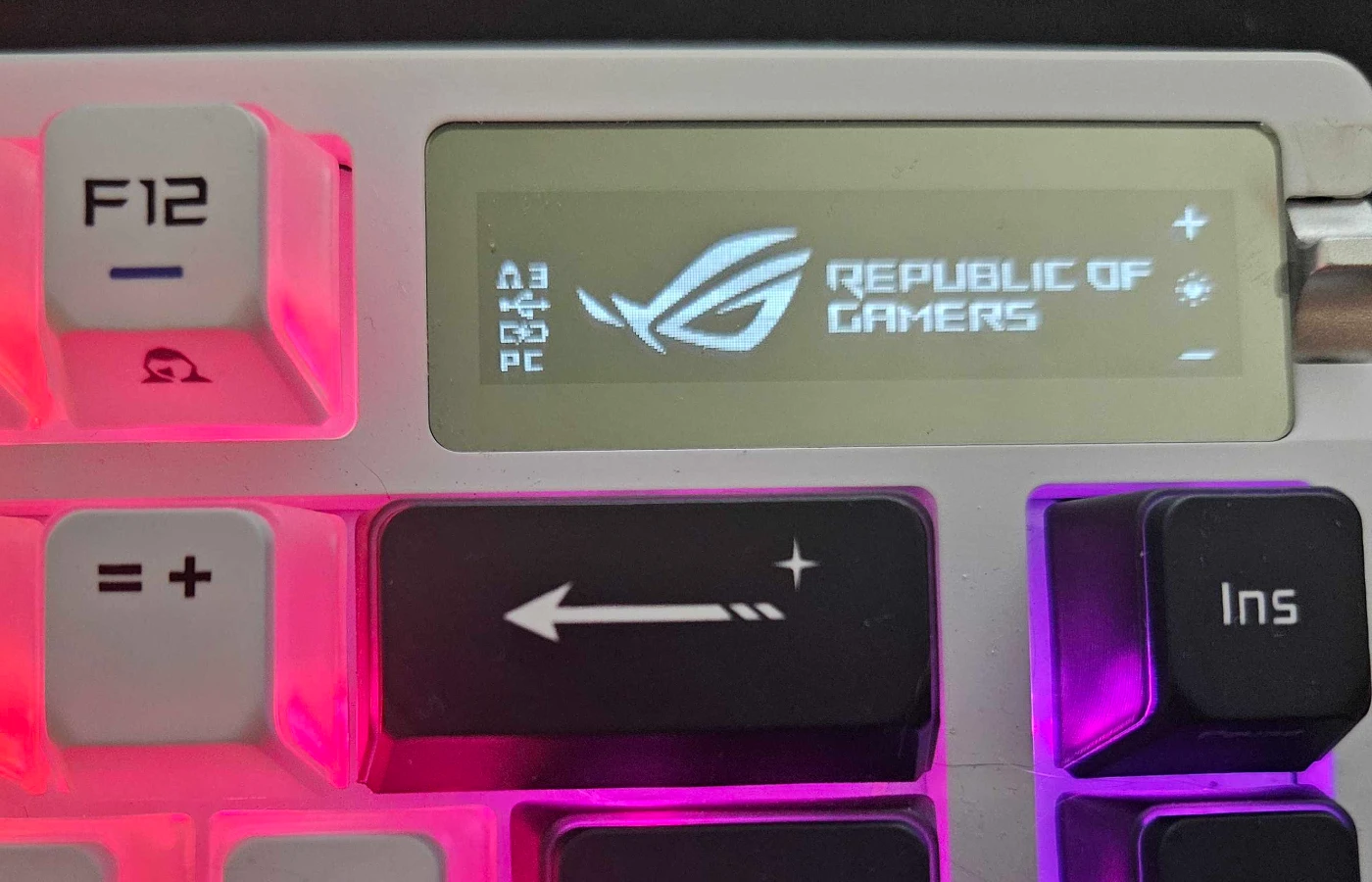 OLED Panel Azoth x Keyboard