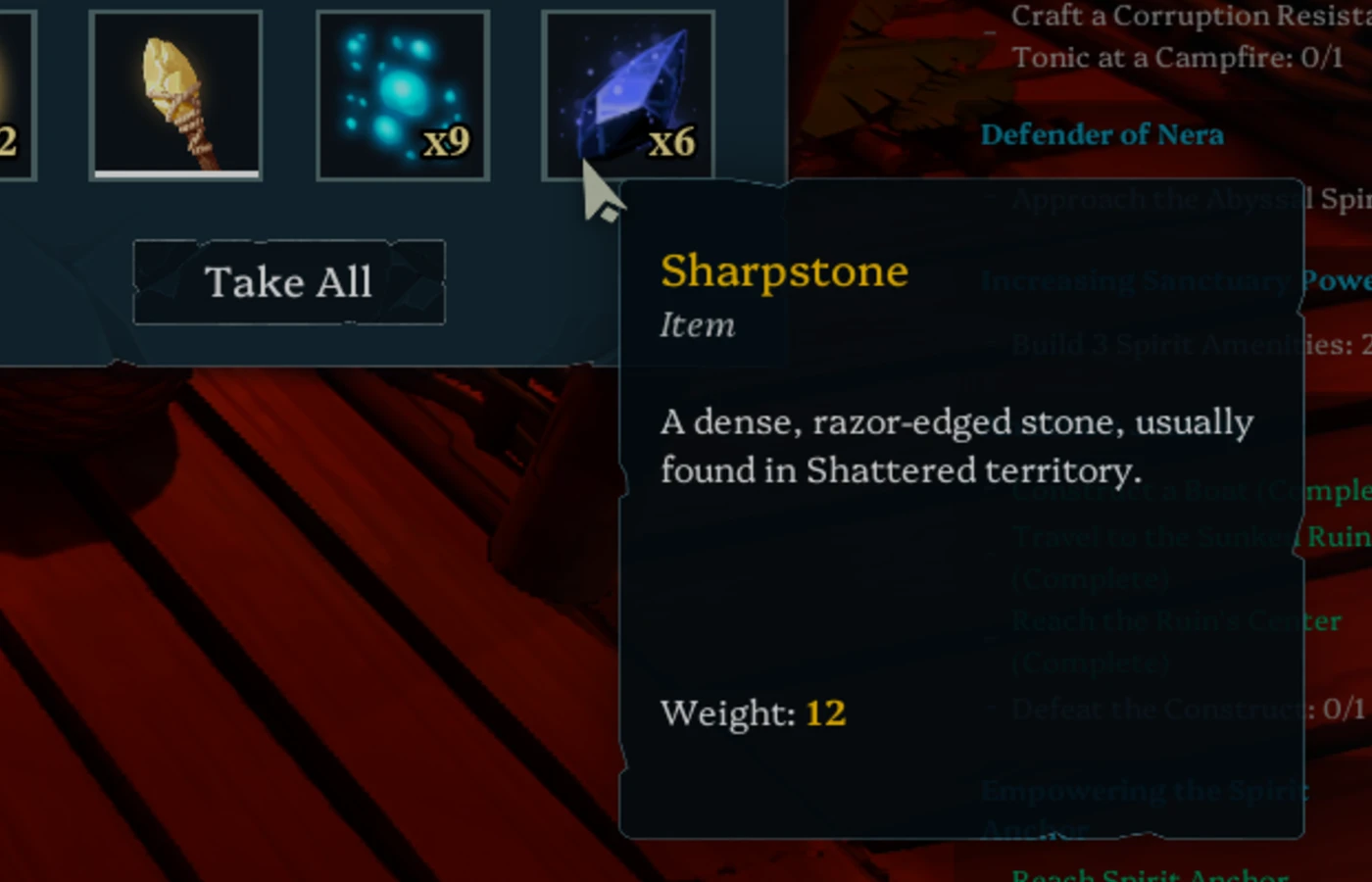 Sharpstone Description Voyagers of Nera