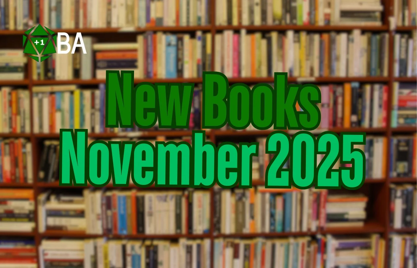 Most Anticipated Book Releases for November 2025