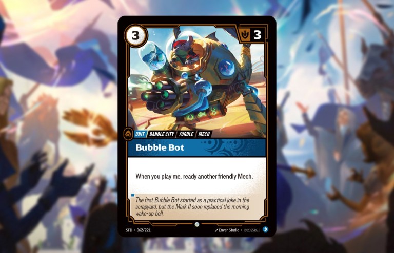 Bubble Bot Riftbound Spiritforged